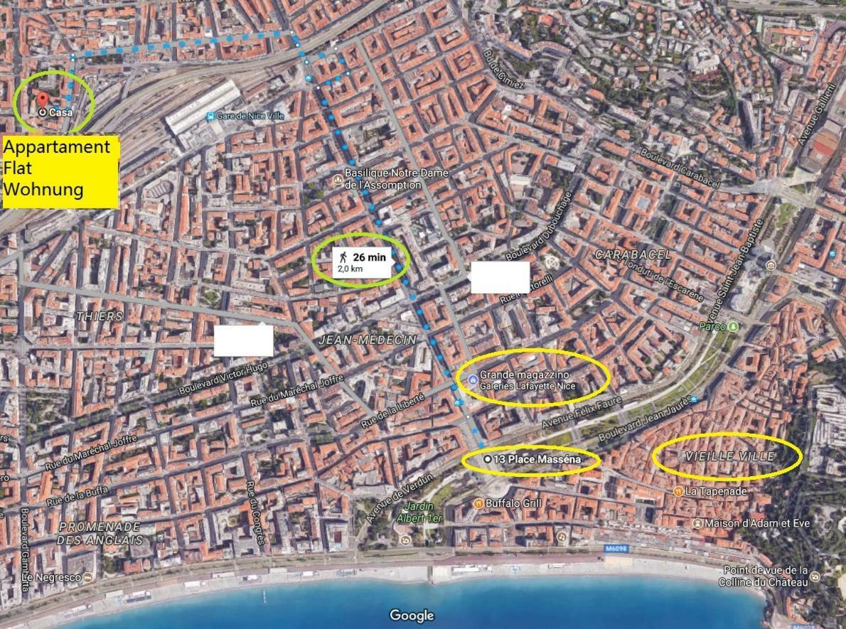 Nice/Nizza : Apartment Екстериор снимка