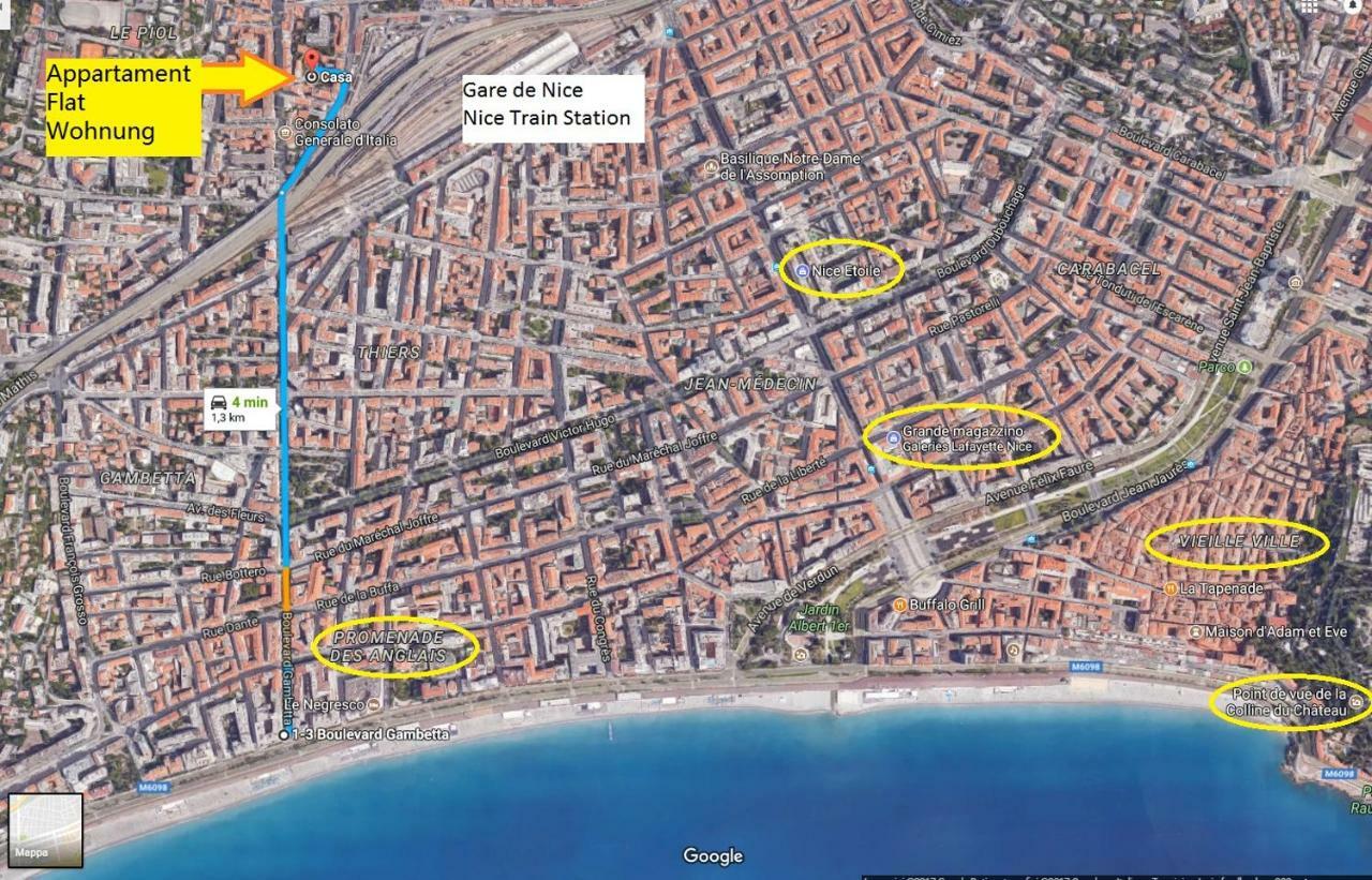 Nice/Nizza : Apartment Екстериор снимка